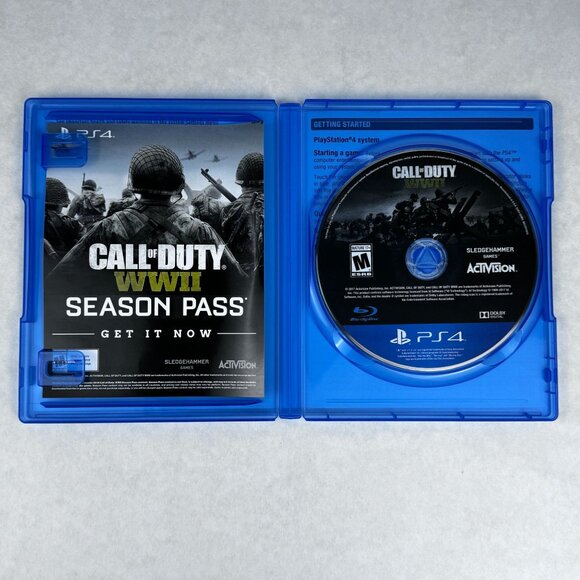 PS4 Call of Duty WWII Game Sledgehammer Activision Mature 17+ PlayStation 4 - Picture 3 of 6